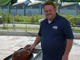 2006 - Inaugurazione del negozio di Treviso, panino di Noel.
